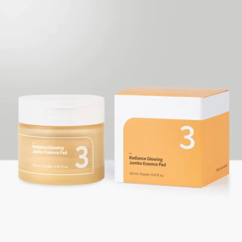 numbuzin No.3 Radiance Glowing Jumbo Essence Pad Dreamskinhaven