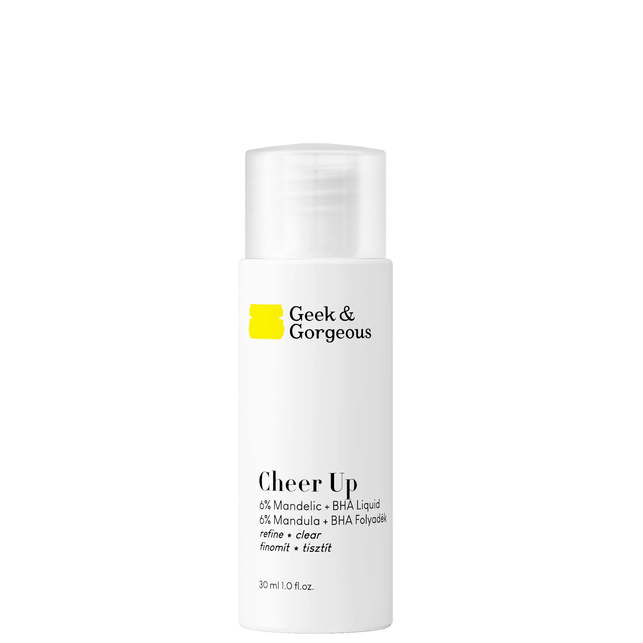 Geek & Gorgeous Cheer Up 6% Mandelic + BHA Liquid Dreamskinhaven