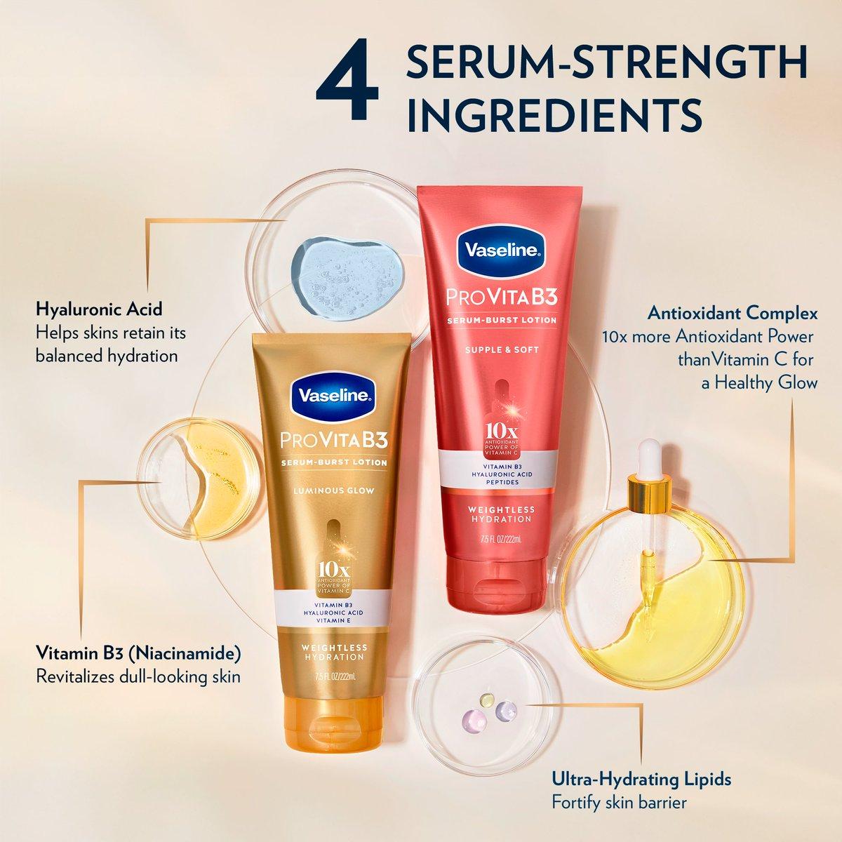 Vaseline Pro VitaB3 Serum-Burst Lotion - Image 2