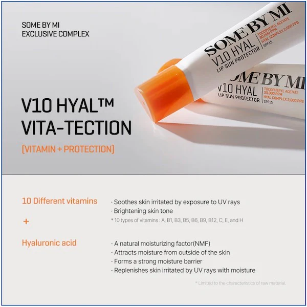 SOME BY MI V10 Hyal Lip Sun Protector Dreamskinhaven