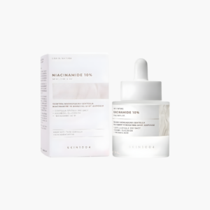SKIN1004 Madagascar Centella Niacinamide 10 Boosting Shot Ampoule 30ml bottle and box with 10% Niacinamide Tranexamic Acid and Ascorbyl Glucoside available at Dreamskinhaven