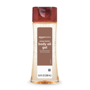 Amazon Basics Cocoa Butter Body Oil Gel 200ml nourishing formula Kenya