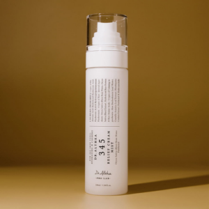 Dr. Althea 345 Relief Cream Mist 100ml pump bottle on warm amber background Kenya